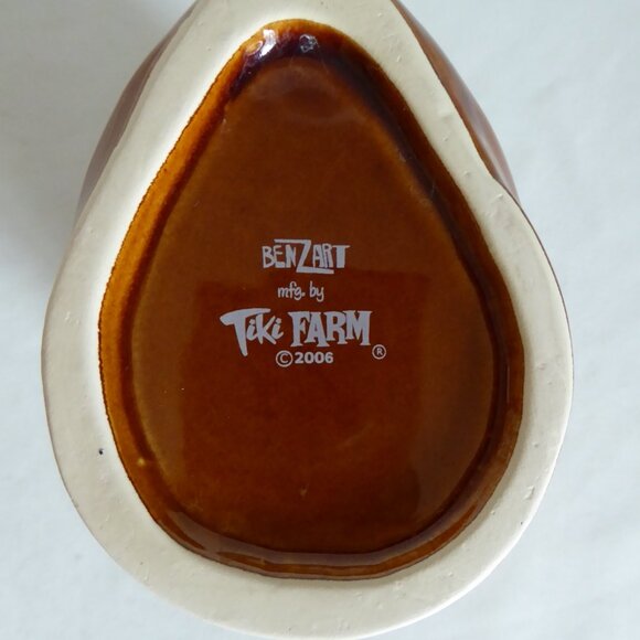 NEW 2006 TIKI FARM BENZART VICIOUS & MALICIOUS CERAMIC TIKI MUG LOT - Picture 13 of 14